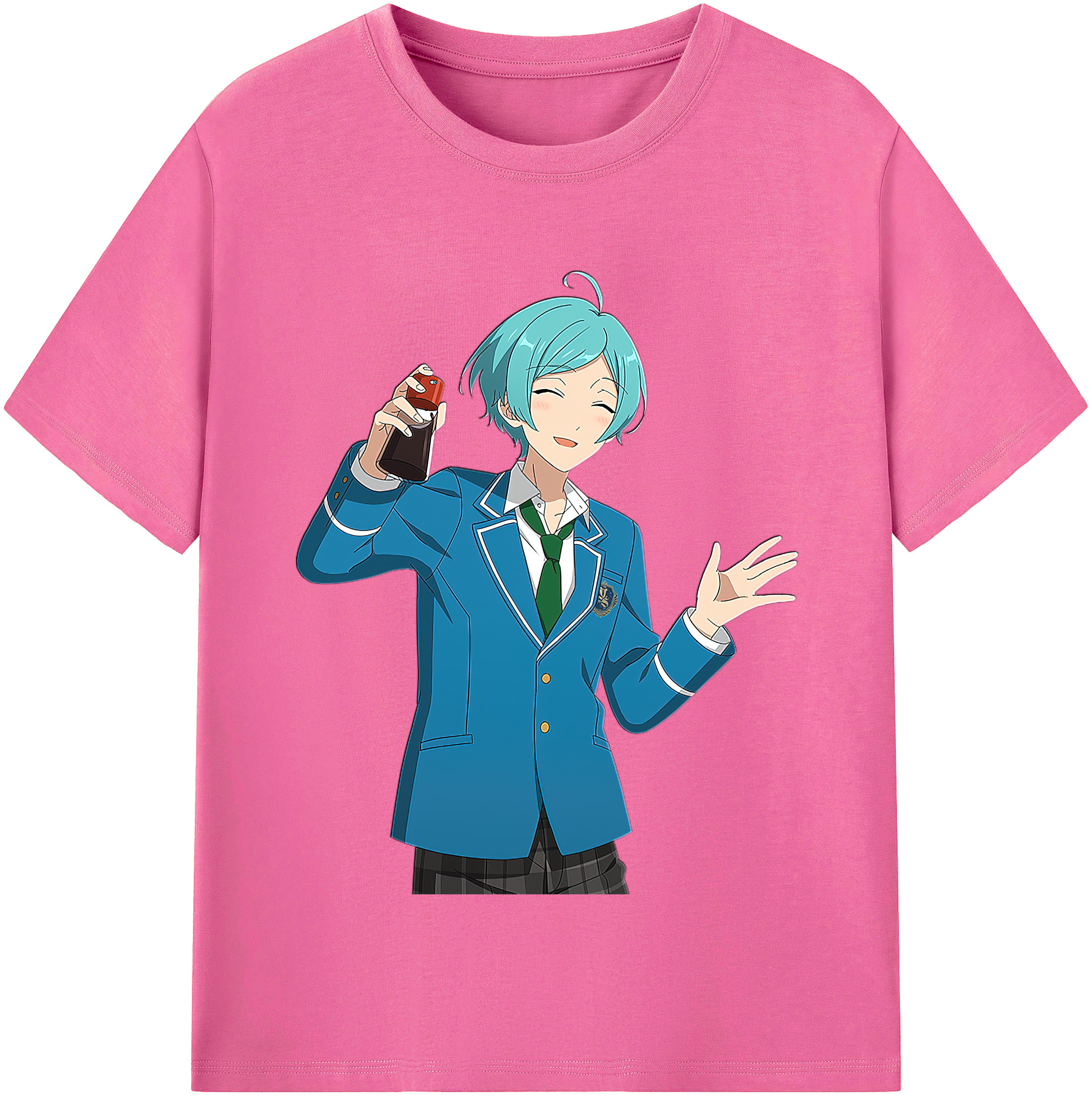 （画像用） あんさんぶるスターズ! Ensemble Stars レディースカジュアルプリントTシャツ（綿100％）